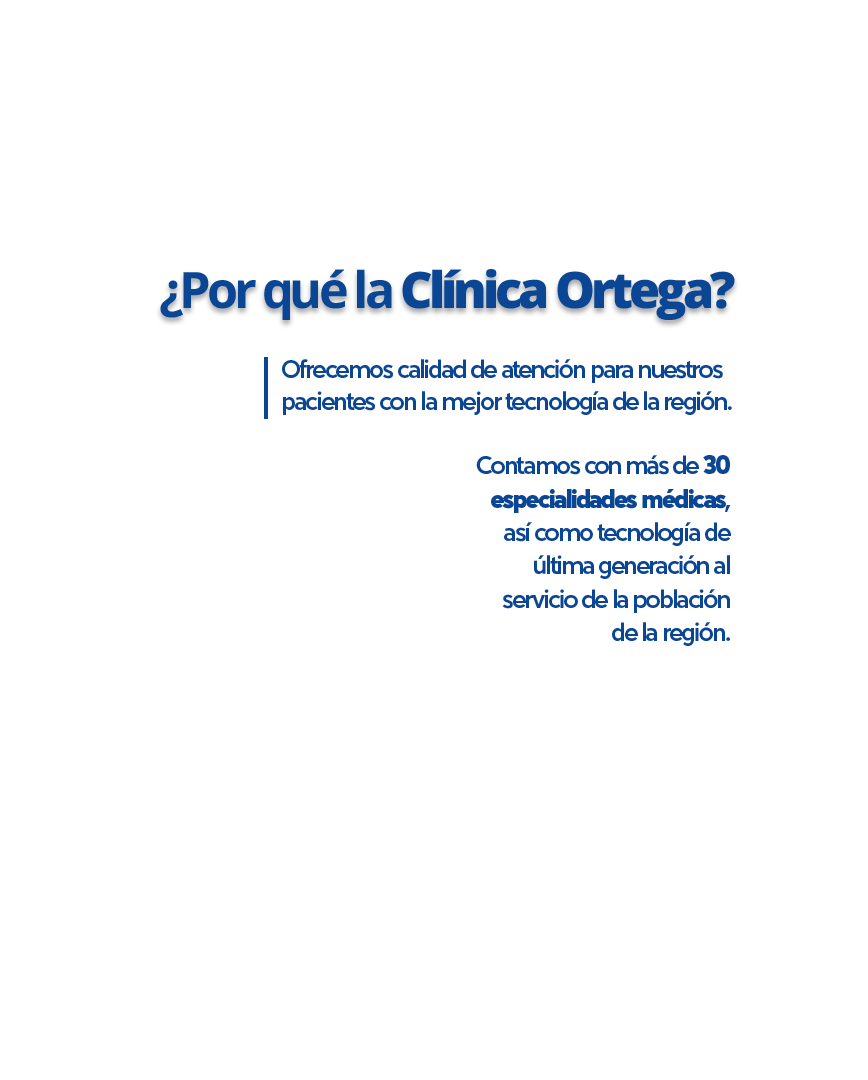 Contáctenos Clínica Ortega Huancayo