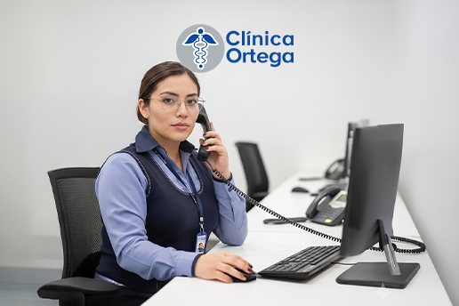 Atención y reserva de citas en Clínica Ortega, Huancayo
